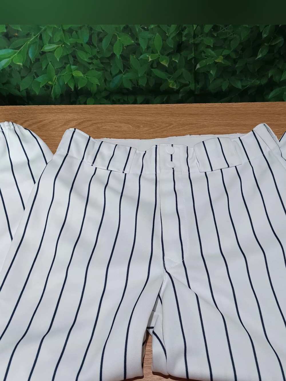 Wilson Pinstripe Baseball Pants - Navy Stripes Medium